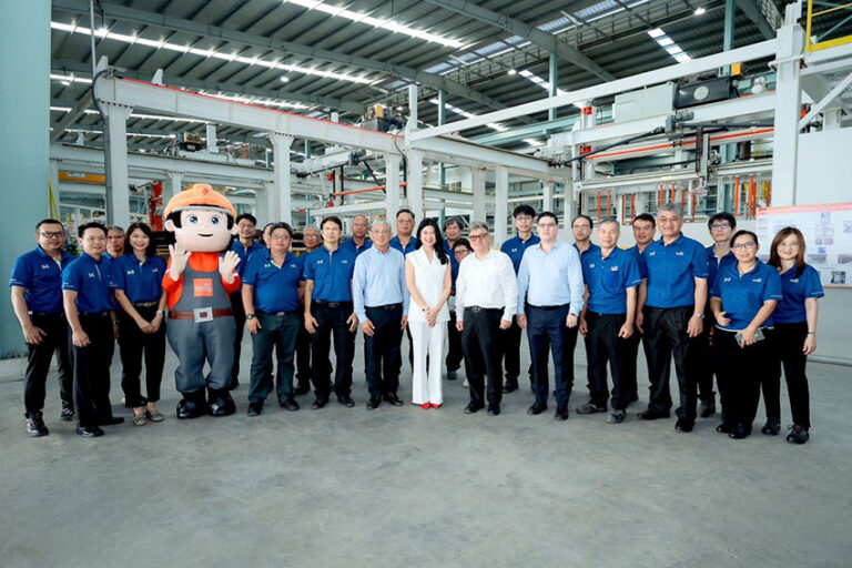 DRT เดินเครื่องจักรเชิงพาณิชย์โรงงานอิฐมวลเบาสระบุรีแห่งที่ 2