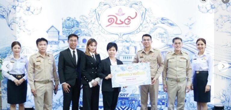 “สมาคมวิศวกรรมระบบขนส่งทางรางไทย” ร่วมแสดงความยินดี ครบรอบ 129 ปี “การรถไฟฯ”