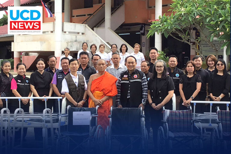 UCDNEWS พร้อมเครือข่ายสื่อมวลชนส่งมอบอุปกรณ์การแพทย์ให้รพ.สต.จุน