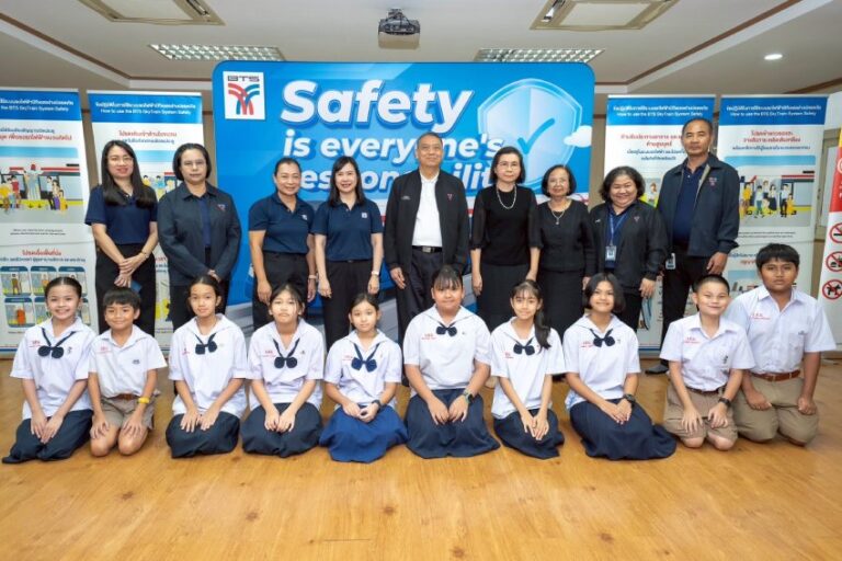 บีทีเอส จัดกิจกรรม “Safety Kids”